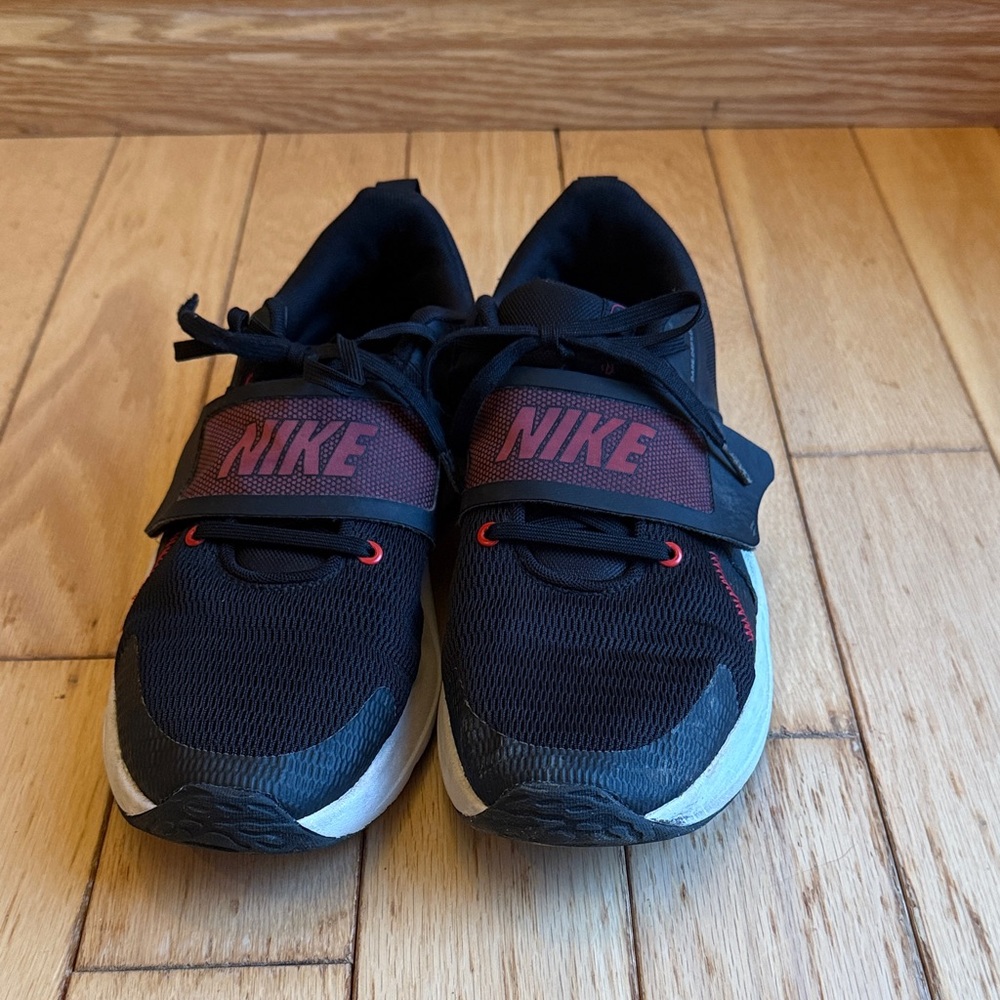Nike Renew Black and Red Sneakers
